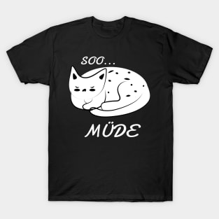 Nice cat shirt for cats and animal love T-Shirt